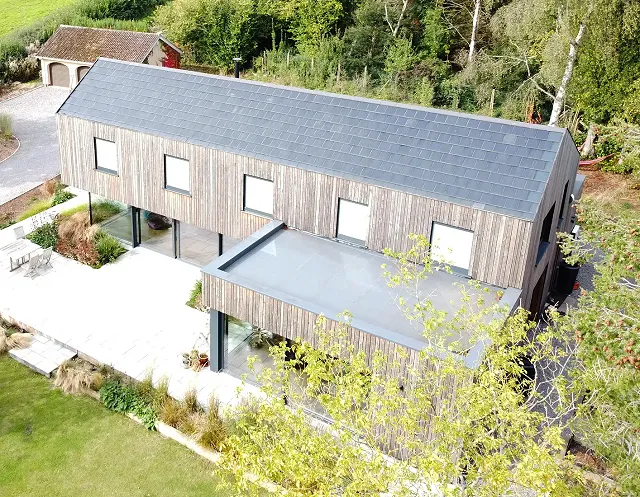 Black Solar Tiles